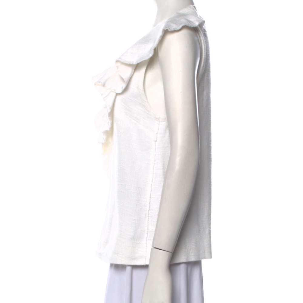 Dorothee Schumacher Blouse With Ruffle & Raw-Edge Accents - Picture 3 of 10